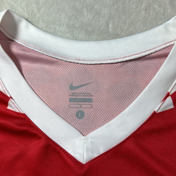 Nike Cornell University Men’s Lacrosse Jersey Red and White #27 Size Large - Picture 4 of 7